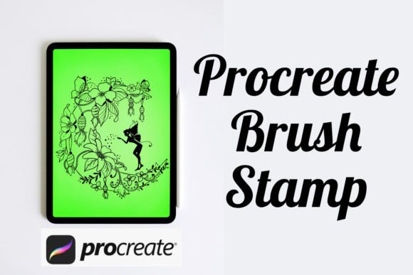 Crescent Fairy 15 Procreate Brush Stamp Guide