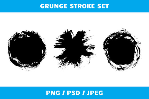Elevating Digital Design with the Versatility of Brush Stroke Shape Sets and Grunge Strokes