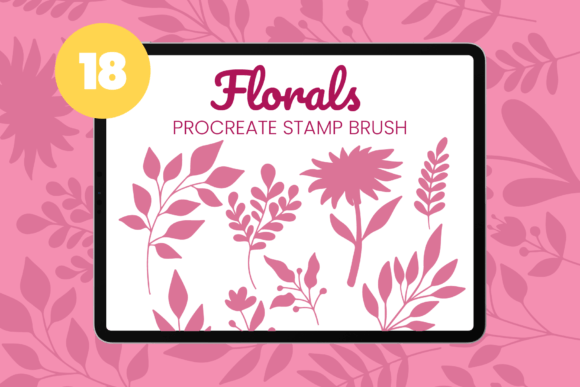 Florals Procreate Stamp Brush Vol2 Review
