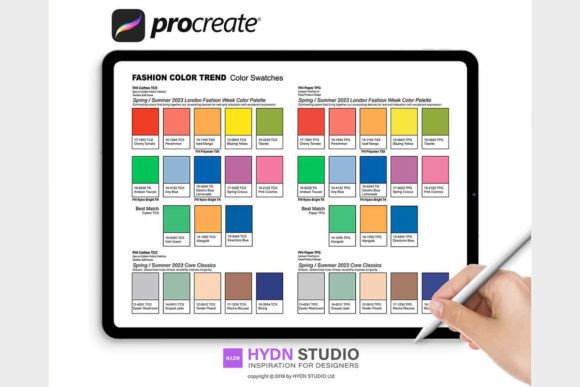 Mastering 2023 S/S Fashion Color Swatches