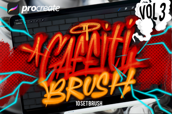 Mastering Digital Street Art: A Deep Dive into Graffiti Brush Vol 3 for Procreate
