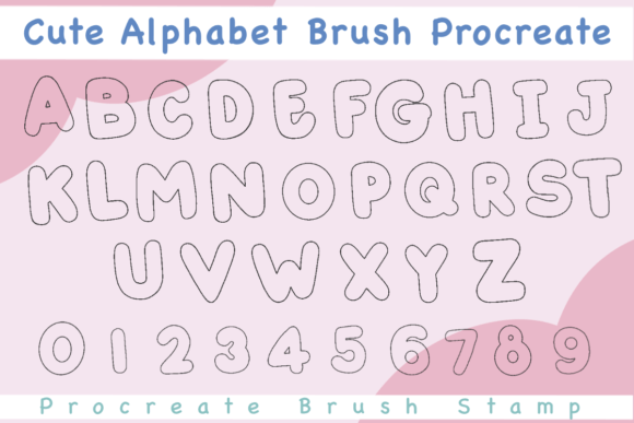 Mastering Your Workflow with Alphabet and Number Procreate Stamp Tools