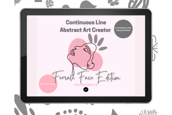 Procreate Abstract Single Line Creator Guide